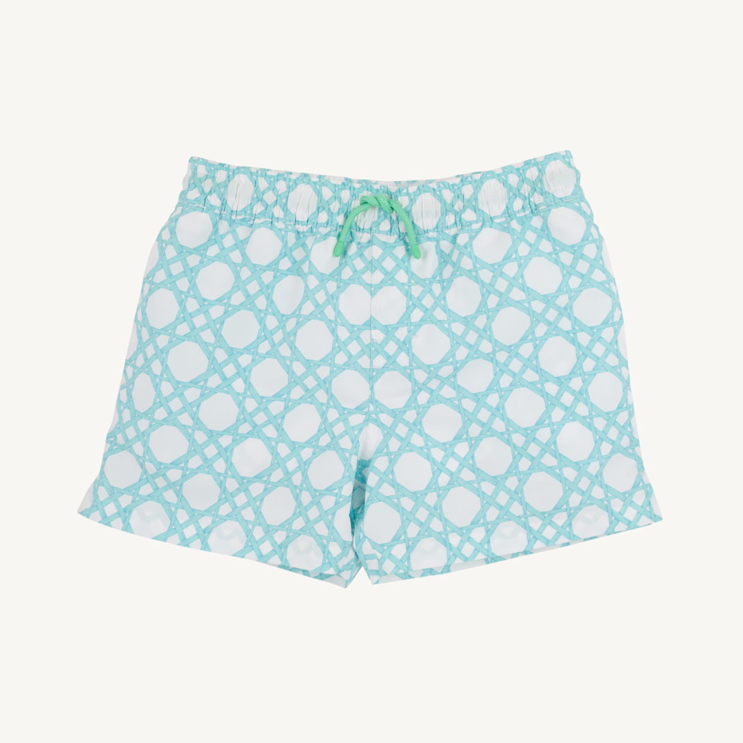 Tortola swim trunks - catamaran cane