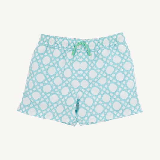 Tortola swim trunks - catamaran cane