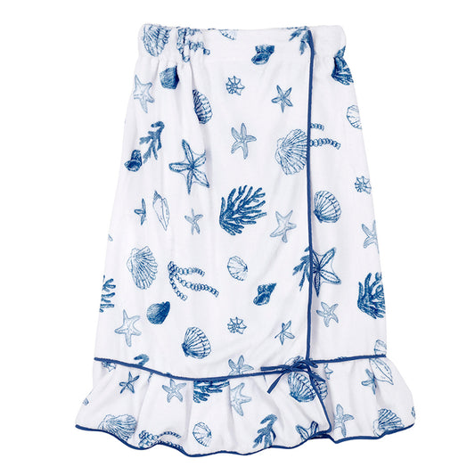 Coastal shells spa wrap