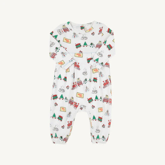 L/s bradford romper - tbbc express/buckhead blue