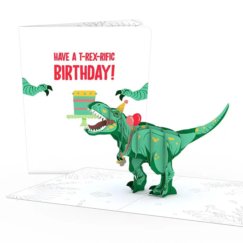 Trex birthday card