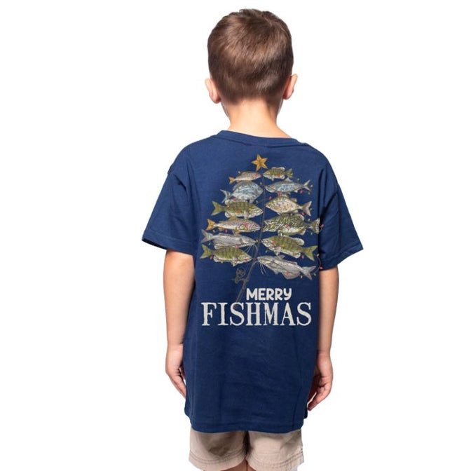 Merry fishmas tshirt