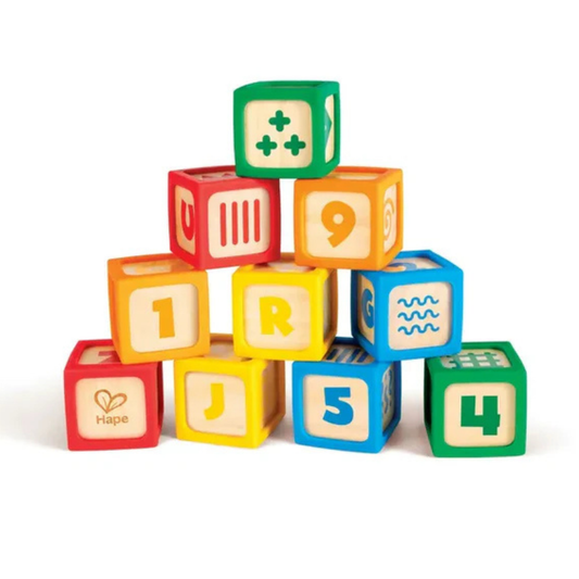 Grip-n-stack silicone & wood blocks