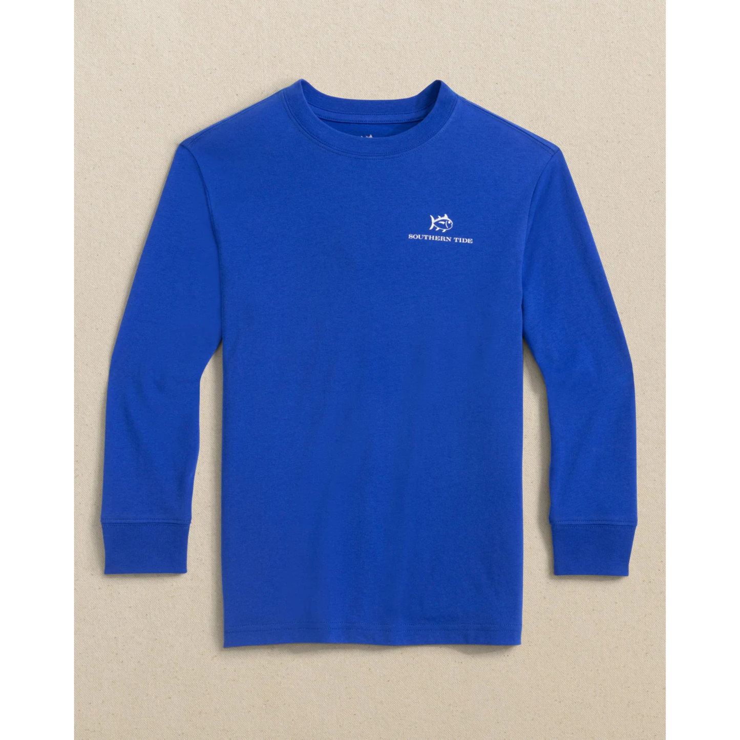 Lights l/s tee - surf blue