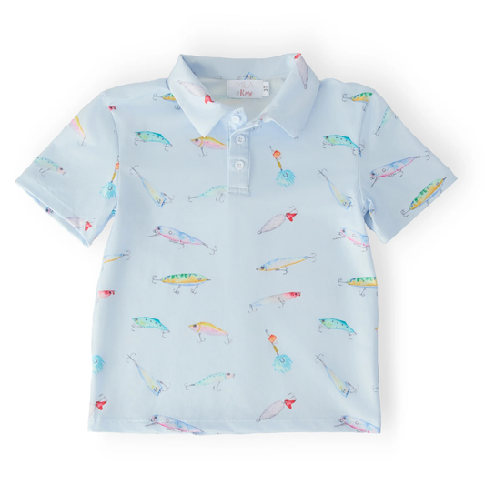Fish hook s/s polo