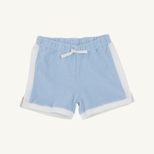 Shaefer terrycloth shorts - beale st blue