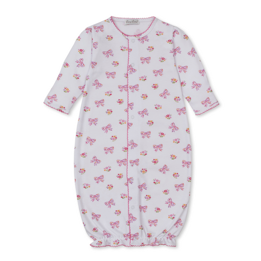 Blossoming bows conv gown