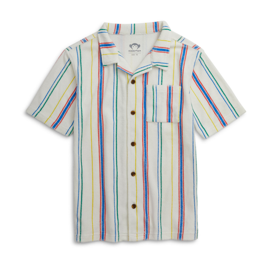 Resort shirt - painter's stripe