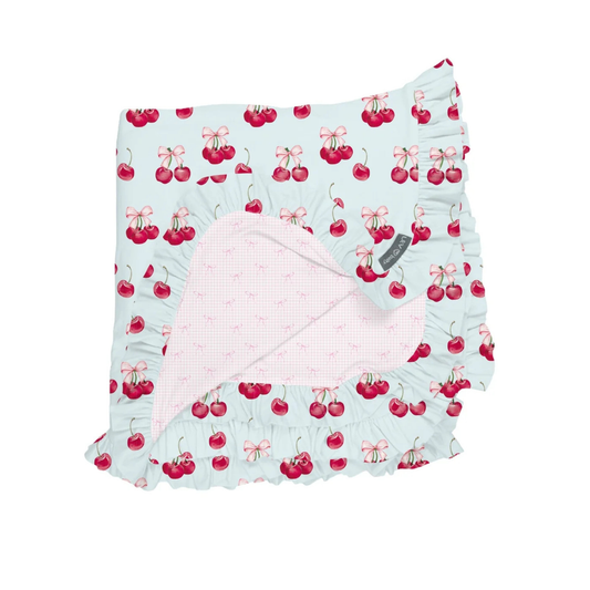 Alice ruffle blanket
