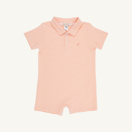 Sir propers romper - seashore sherbet stripe