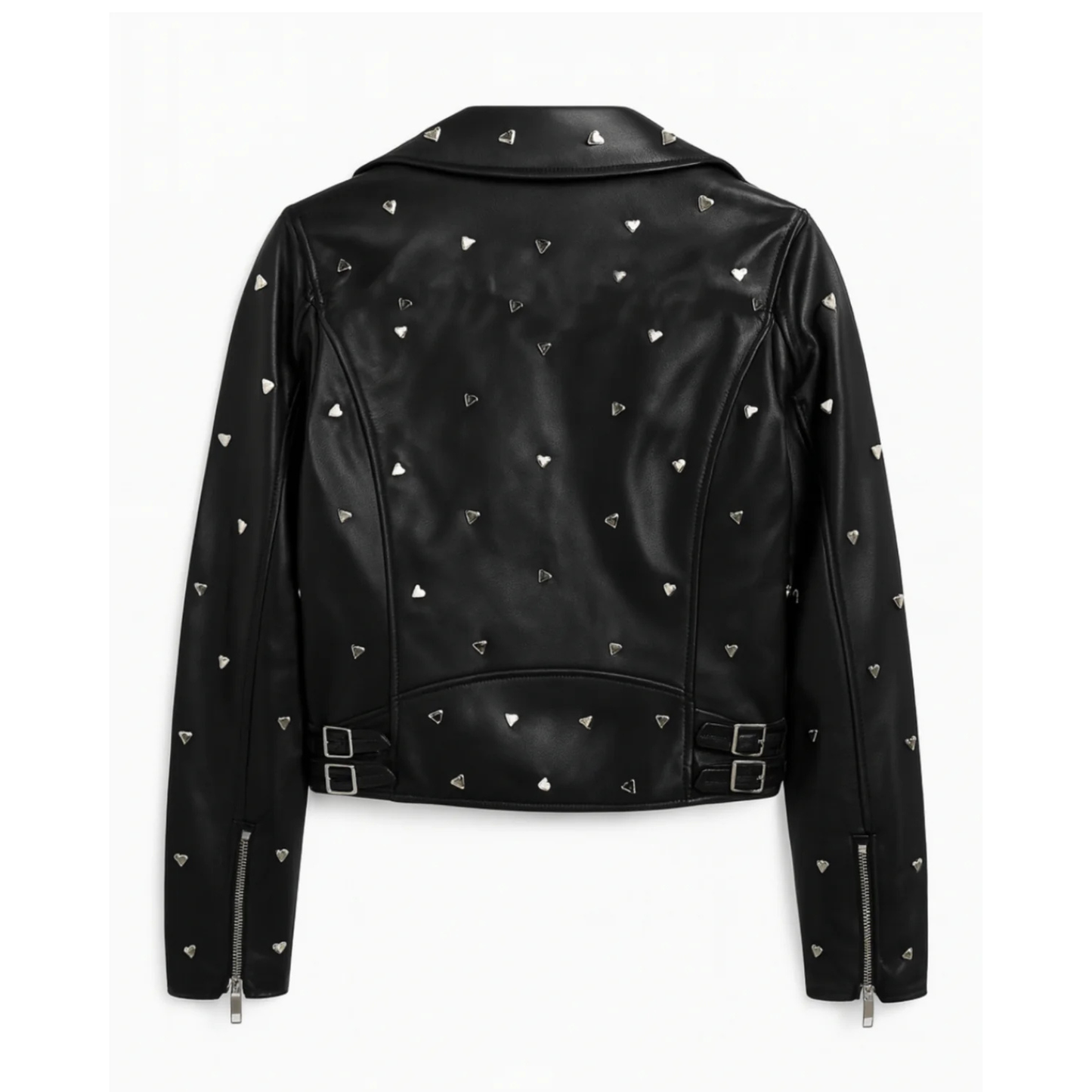 Nicks jacket - black vegan leather