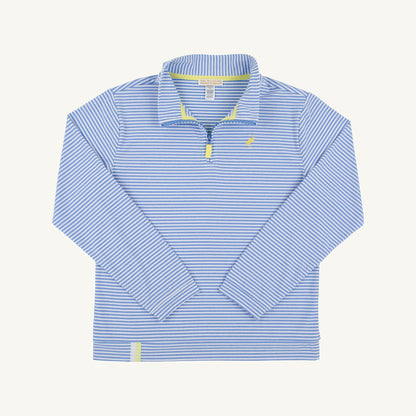 Prepletic hayword half zip - barbados blue