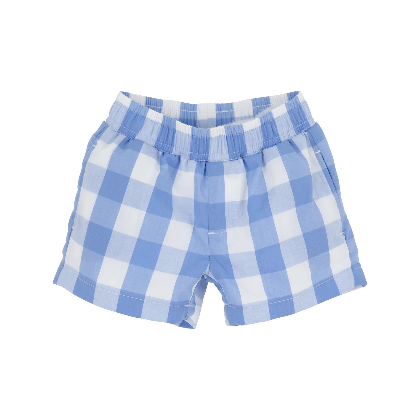 Sheffield shorts - park city periwinkle check/yellow