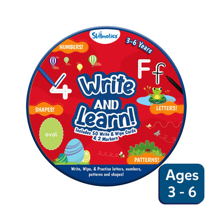 Write & wipe - preschool champion