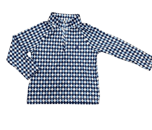 Levi argyle quarter zip