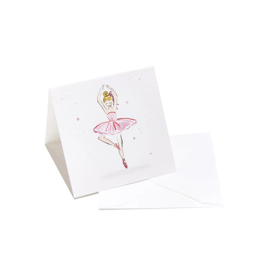 Ballerina enclosure card