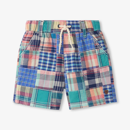 Vintage summer madras shorts