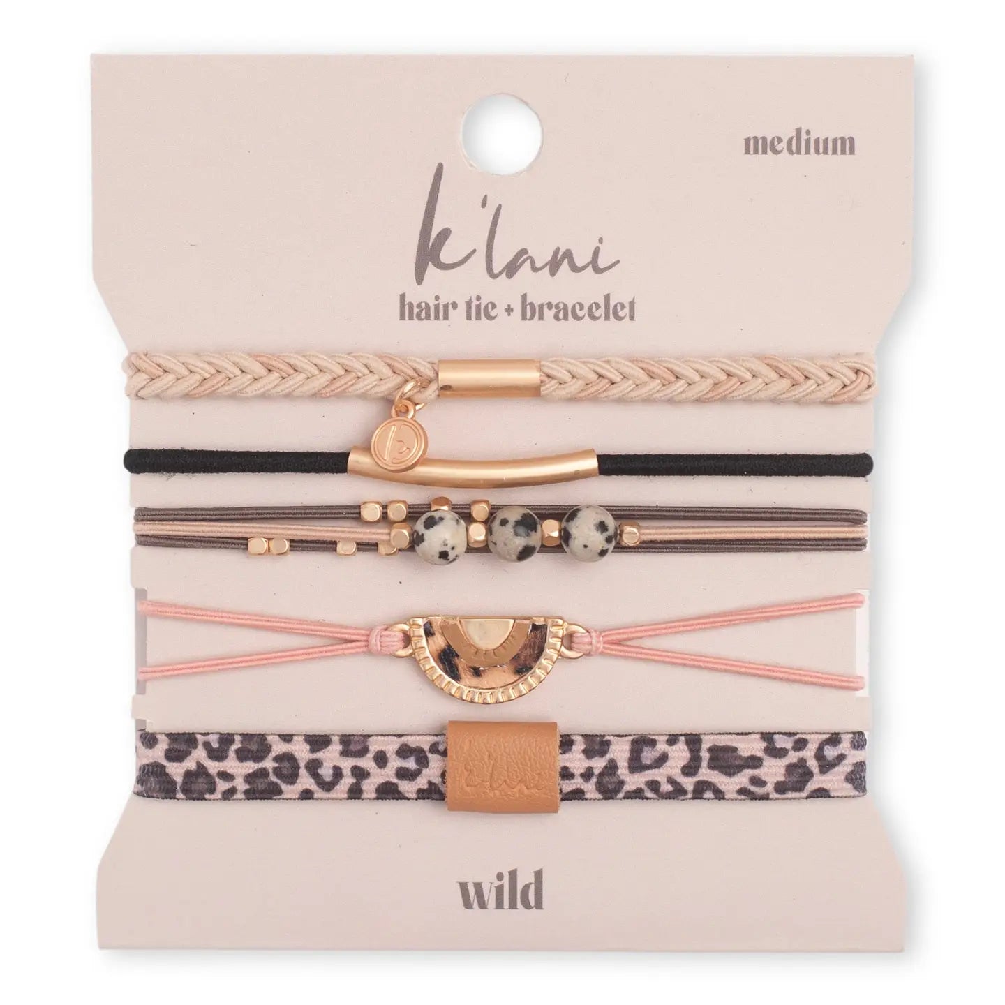 Wild hair tie bracelets - small