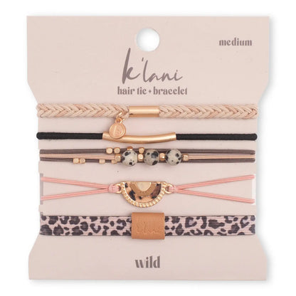 Wild hair tie bracelets - small
