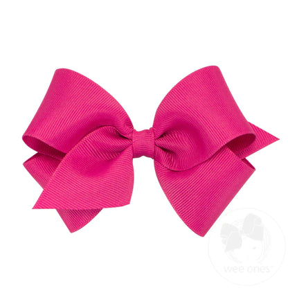 Small solid basic bow - plain wrap