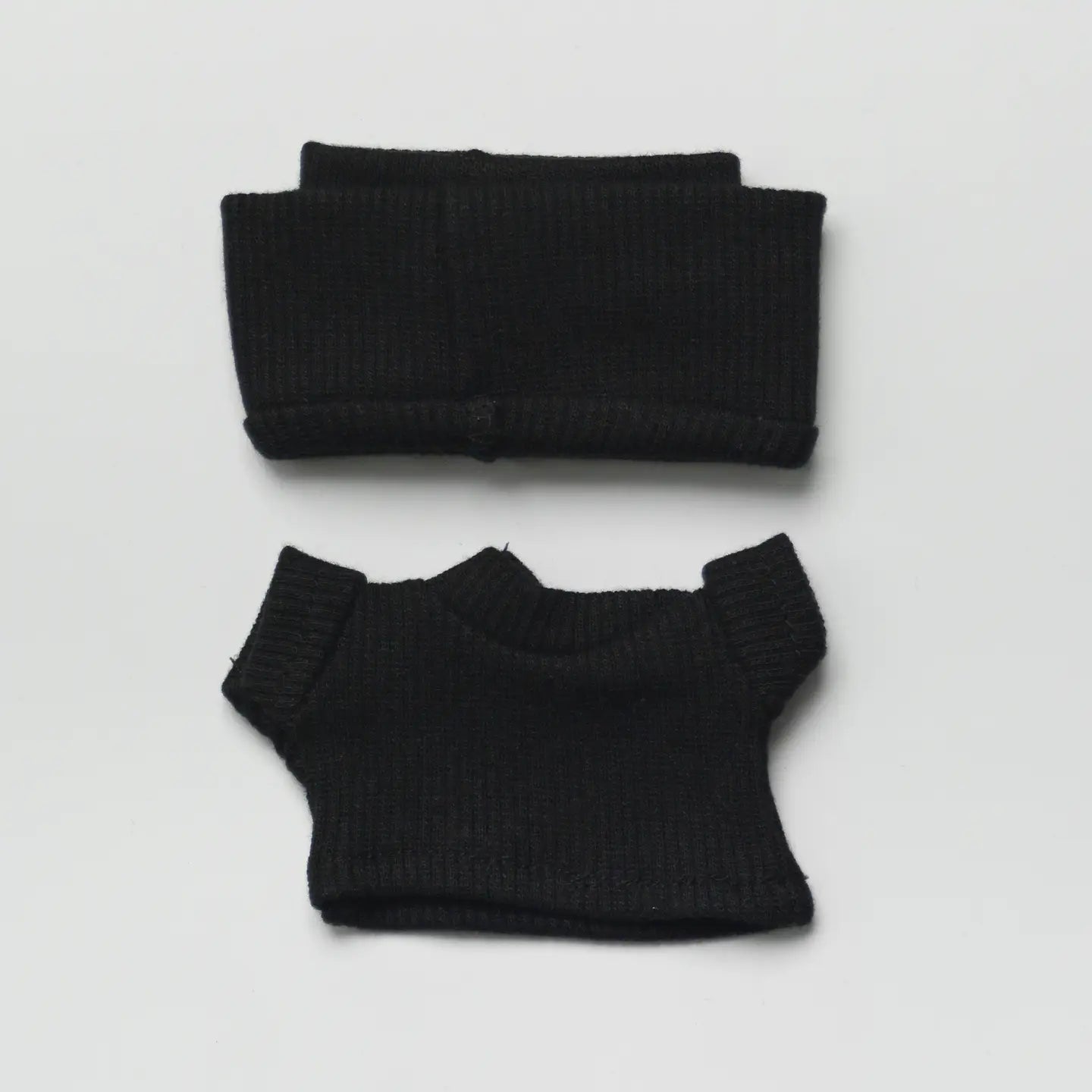 Luxurious labubu clothes - black