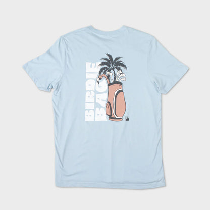 Birdie bag tee - blue
