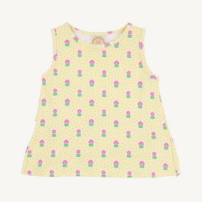 Love you back top - fairway floral