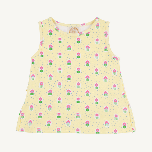 Love you back top - fairway floral