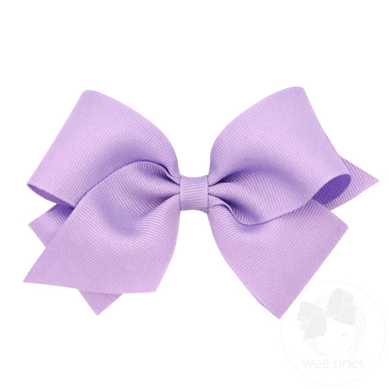 Small solid basic bow - plain wrap