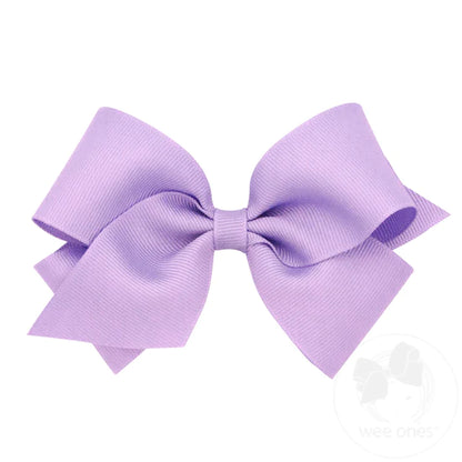 Small solid basic bow - plain wrap