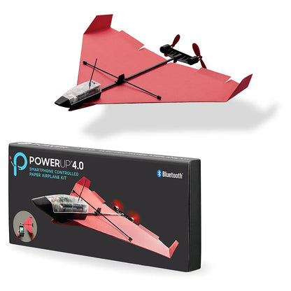 Smartphone RC controlled paper airplane kit