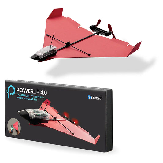 Smartphone RC controlled paper airplane kit