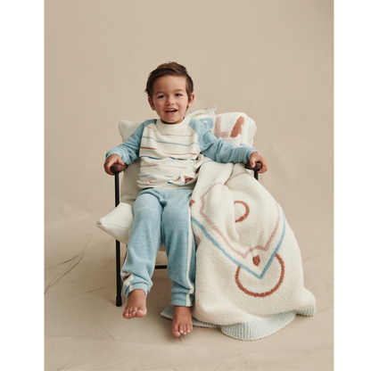 Jogger w. sports stripe - freshwater