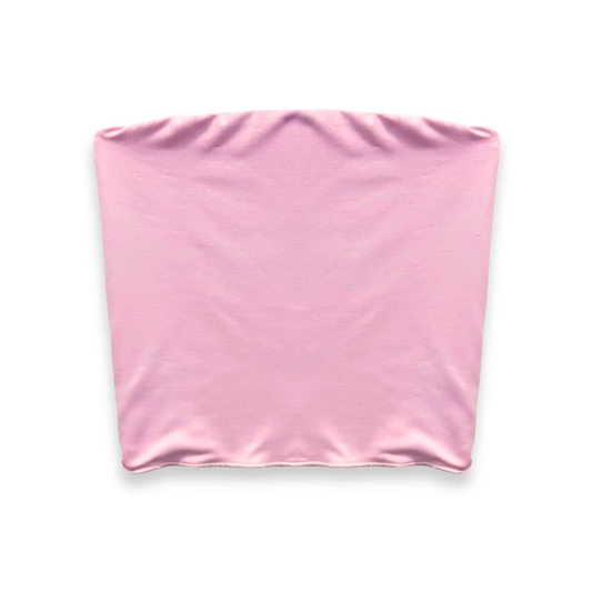 Tobi tube top - baby pink