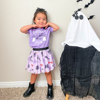 Spooky bows tutu