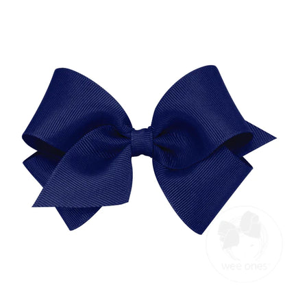 Small solid basic bow - plain wrap