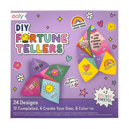 D.I.Y. fortune tellers activity kit - set of 24