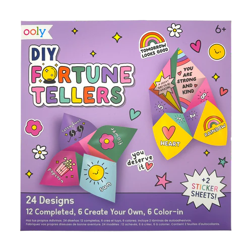 D.I.Y. fortune tellers activity kit - set of 24