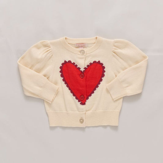 Constance sweater - scalloped heart