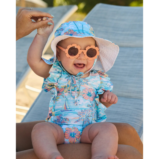 BVIs ruffle one piece