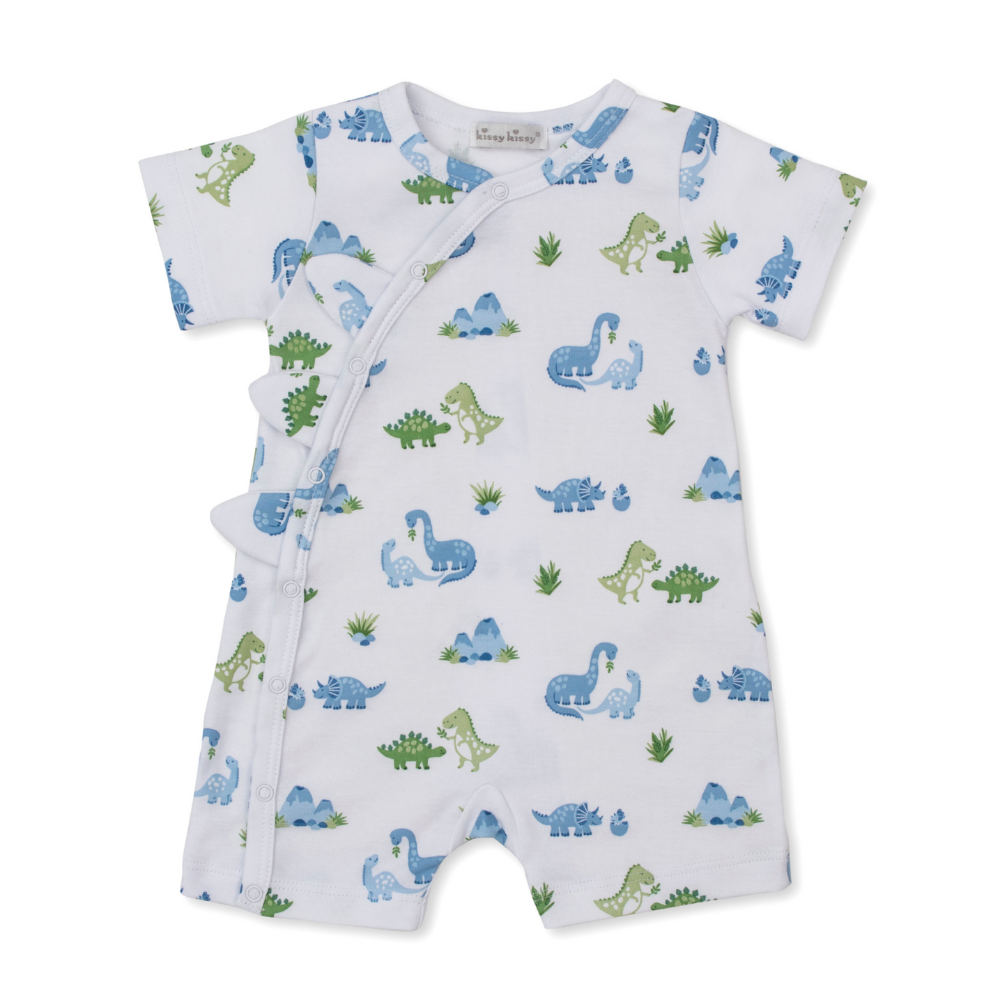Dinosaur delight short playsuit