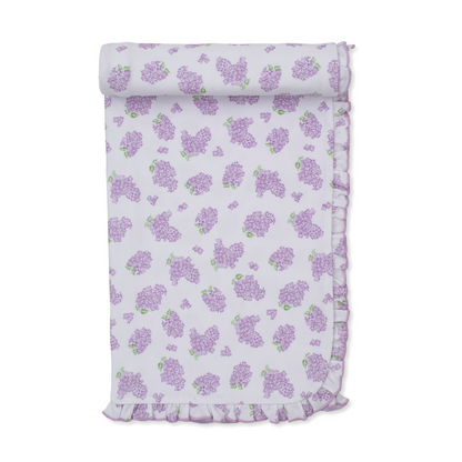 Lilac love blanket