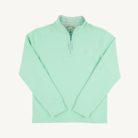 Hayword half zip - grace bay green