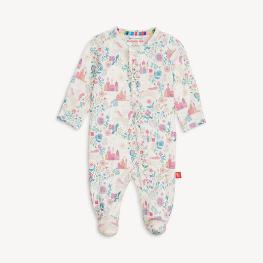 Tail of magic ruffle footie