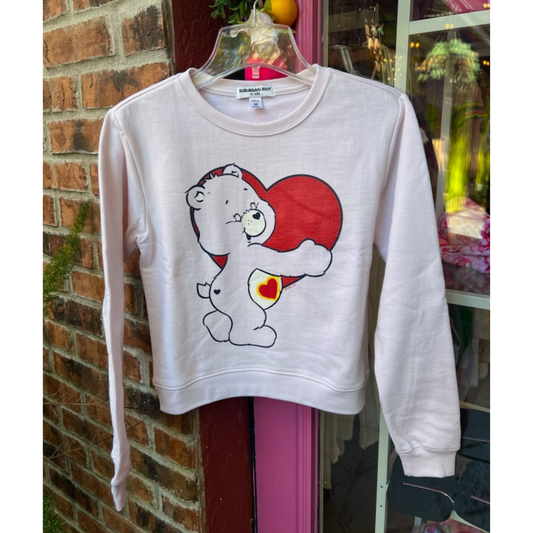 Care bears heart sweatshirt