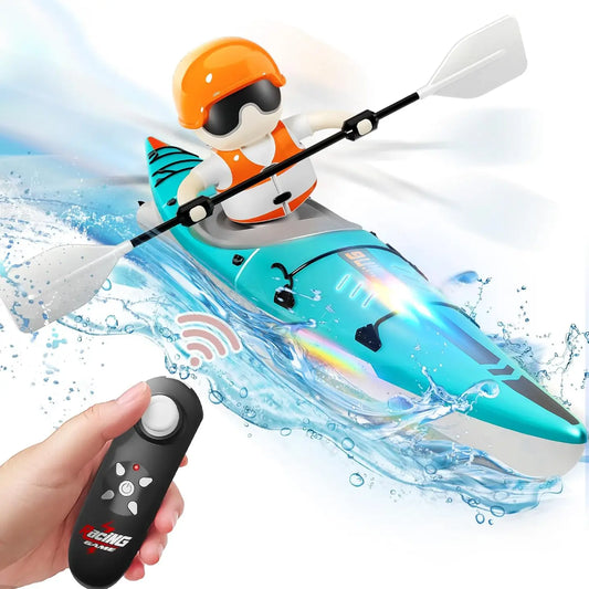 RC kayak paddler