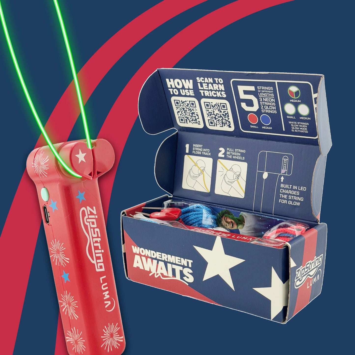 Luma stars and stripes