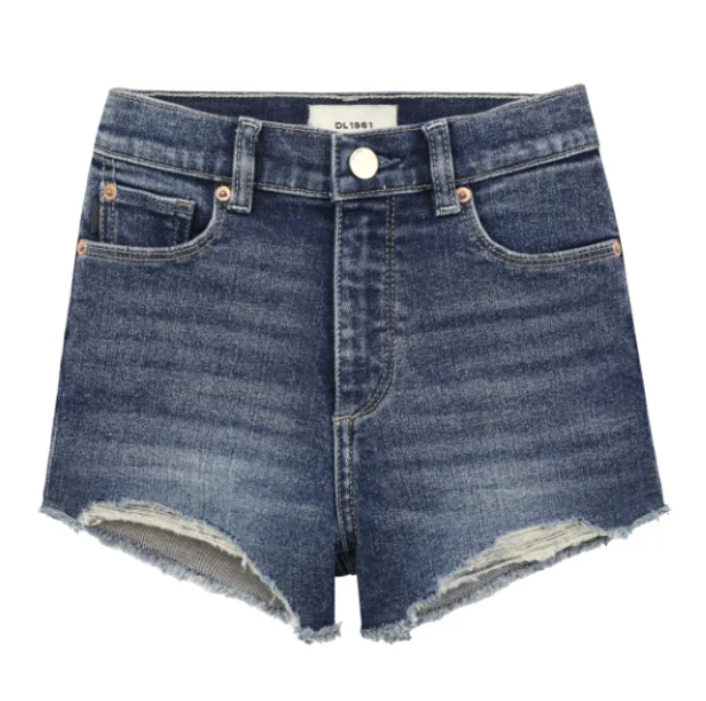 Lucy toddler cut off shorts - palmwood