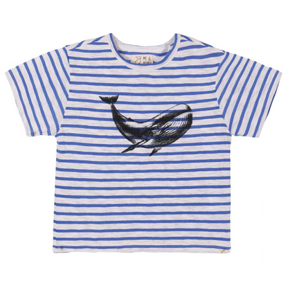 Blue whale tee