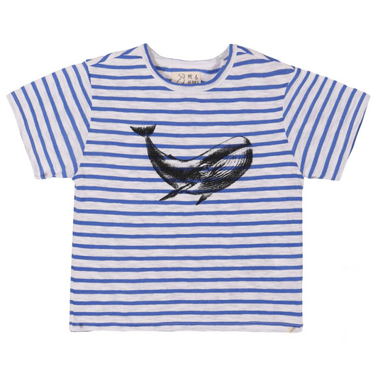 Blue whale tee
